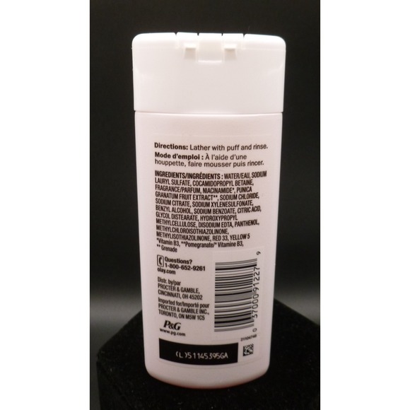 OLAY ~ Fresh Radiance ~ Strawberry & Mint Body Wash 3oz Travel Size ~ New - Picture 2 of 2